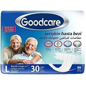 تصویر پوشک بزرگسال چسبی گودکیر Goodcare سایز لارج ( L ) 30 عددی 