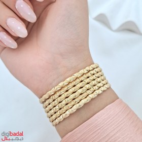 تصویر النگو طلا روس مدل ویکتو 