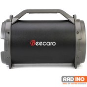 تصویر اسپیکر بلوتوثی قابل حمل بیکارو مدل Beecaro GS28C ا Beecaro GS28C portable bluetooth speaker ا speaker speaker