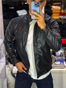 Sports leather jacket new arrivals