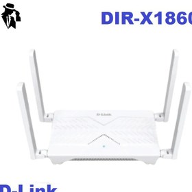 تصویر روتر بی سیم دی لینک D-Link DIR-X1860M D-Link AX1800 Wi-Fi 6 Router DIR-X1860M