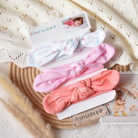 تصویر ست 3تایی هدبند-W117 