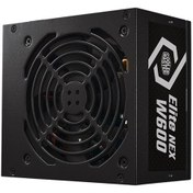 تصویر منبع تغذیه کامپیوتر کولر مستر مدل ELITE NEX W600  80 Plus White توان 600 وات Cooler MasterELITE NEX W600  80 Plus White 600W Power Supply