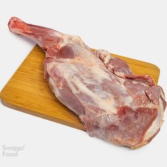 تصویر ران گوسفندی با استخوان تازه کشتار روز 