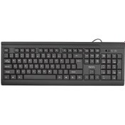 تصویر کیبورد USB تسکو مدل TK 8015 TSCO TK 8015 USB Wired Keyboard