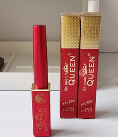 تصویر خط چشم مشکی Queen فقط برای دختری ک حرفه ای خط چشم میکشه