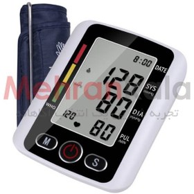 تصویر فشارسنج بازویی دیجیتالی ALPK 2 مدل BP-500 Alpk2 Digital Blood Pressure Monitor (500 Black) for Home, Office, and Travel