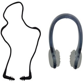 تصویر گوش گیر و دماغ گیر کد n1234XZAA - صورتی 