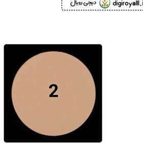 تصویر پنکک کد ۲ ـ لاکچری کوین Luxury Coin Compact Powder Code 2