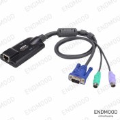 تصویر کابل آداپتور PS/2 VGA KVM آتن ATEN KA7520 