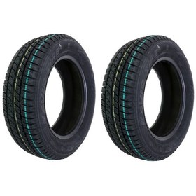 تصویر لاستیک کویر سایز 175/60R13 گل KB2000 دو حلقه ای 