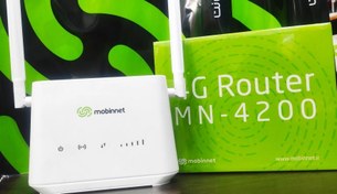 تصویر مودم LTE مبین نت مدل MN4200 به همراه ۳۰ گیگ اینترنت سه ماهه 
