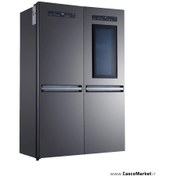 تصویر یخچال و فریزر دوقلو سیلوان مدل RN 6004 Silvan twin fridge freezer model RN 6004