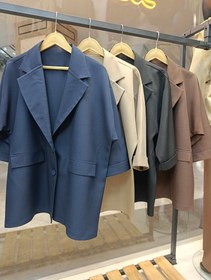 تصویر کت زنانه - کرم 