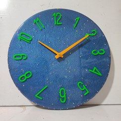 تصویر ساعت دیواری رزینی Resin wall clock