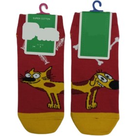 تصویر جوراب مچی (گربه سگ) 