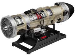 تصویر ماکت موتور توربوفن جنگنده اف ۳۵ مدل ۱:۱۰ 