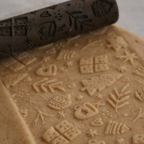 تصویر وردنه طرح کریسمس کد ۱ 