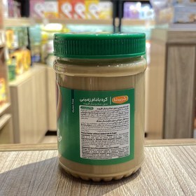 تصویر کره بادام زمینی رژیمی بدون شکر و نمک شیررضا 400 گرم 