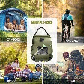 تصویر دوش صحرائی کمپینگ 