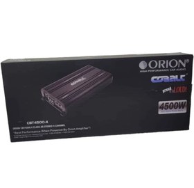 تصویر آمپیلی فایر مونو مخصوص ساب 650 RMS سری کوبالت برند اوریون مدل CBT4500.1D ORION CBT4500.1D CLASS D STEREO 1 CHANNEL