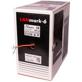 تصویر کابل شبکه CAT6 نگزنس مدل Lanmark-6 CCA 