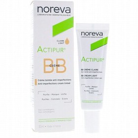 تصویر بی بی کرم ضد جوش اکتی پور نوروا رنگ روشن 30 میل Noreva Actipur BB Cream Light 30 ml