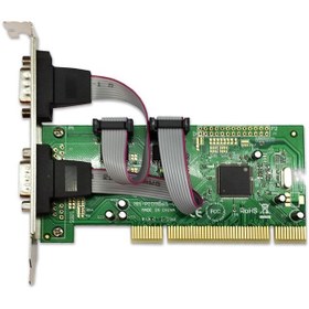 تصویر کارت سریال PCI-ASIX برند Moschip Serial PCI-ASIX Card Moschip