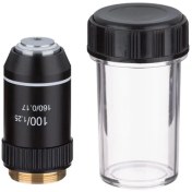 تصویر لنز میکروسکوپ نیکون 100X شیئی 