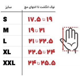 تصویر دستکش دوپوش گورتکس برند نورز فیس 