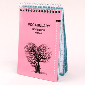 تصویر دفتر لغت سیمی 50 برگ طرح دانش مستر راد کد 153728 MR Rad Disnep 153728 vocabulary notebook 50 Sheets