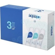 تصویر فیلتر تصفیه آب آکواجوی مدل ال پی (LP) اینلاین مجموعه 3 عددی 