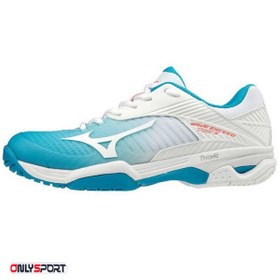 تصویر کفش بدمینتون اسکواش پینگ پنگ اورجینال میزانو Mizuno Wave Exceed Tour 3 