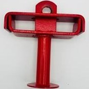 تصویر قفل پدال پژو با بدنه آهنی مقاوم 