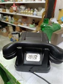 تصویر تلفن هندلی قدیمی 