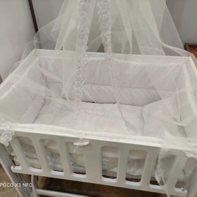 تصویر گهواره کودک مدل مستطیلی 
