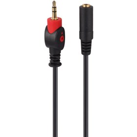 تصویر کابل افزایش طول صدا P-net 1.5m P-net 1.5m Male To Female AUX Cable