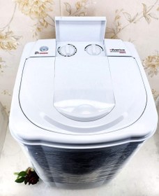 تصویر مینی واش سیلور لوکس 4.5 کیلویی مدل SLW-4500 silver luxury mini wash 4.5 kg ,4500 model