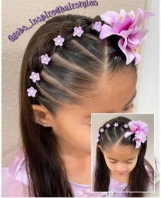 تصویر قفل مو گل جدید ( تکی ) 