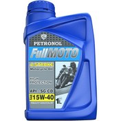 تصویر روغن موتور سیکلت پترونول فول موتو 15W40 حجم 1 لیتر Petronol Full Moto 15W40 Motorcycle Oil 1L