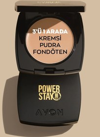 تصویر کرم فاندیشن اورجینال برند Avon مدل Power Stay Kremsi Pudra Fondöten کد 465510984 