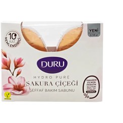 تصویر صابون آبرسان دورو شفاف DURU CHERRY BLOSSOM حاوی عصاره شکوفه گیلاس 270 گرم 