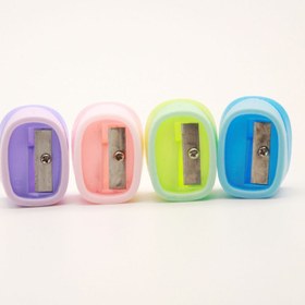 تصویر تراش ساده دو رنگ بیضی 