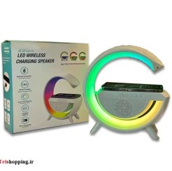 تصویر شارژر وایرلس و اسپیکر مدل BT2301 با قدرت ۵ وات 