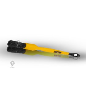 تصویر برس دیتیلینگ خودرو ورک استاف Detailing Brush سایز 16 Work Stuff مدل Black 