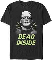 تصویر Fifth Sun mens Dead Inside Frank T-Shirt 