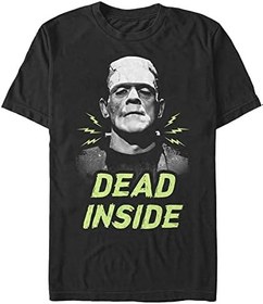 تصویر Fifth Sun mens Dead Inside Frank T-Shirt 