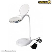 تصویر ذره بین پایه دار رو میزی اینسایز مدل 3D-7517 Insize Magnification Glasses 3D-7517