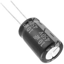 تصویر خازن الکترولیتی 220 میکروفاراد 16 ولت 