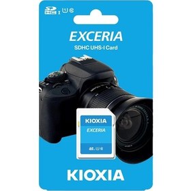 تصویر رم اس دی 32 و ۶۴ گیگ کیوکسیا Kioxia Exceria U1 C10 100MB/s - 64GB Kioxia Exceria U1 C10 100MB/s SDHC Memory